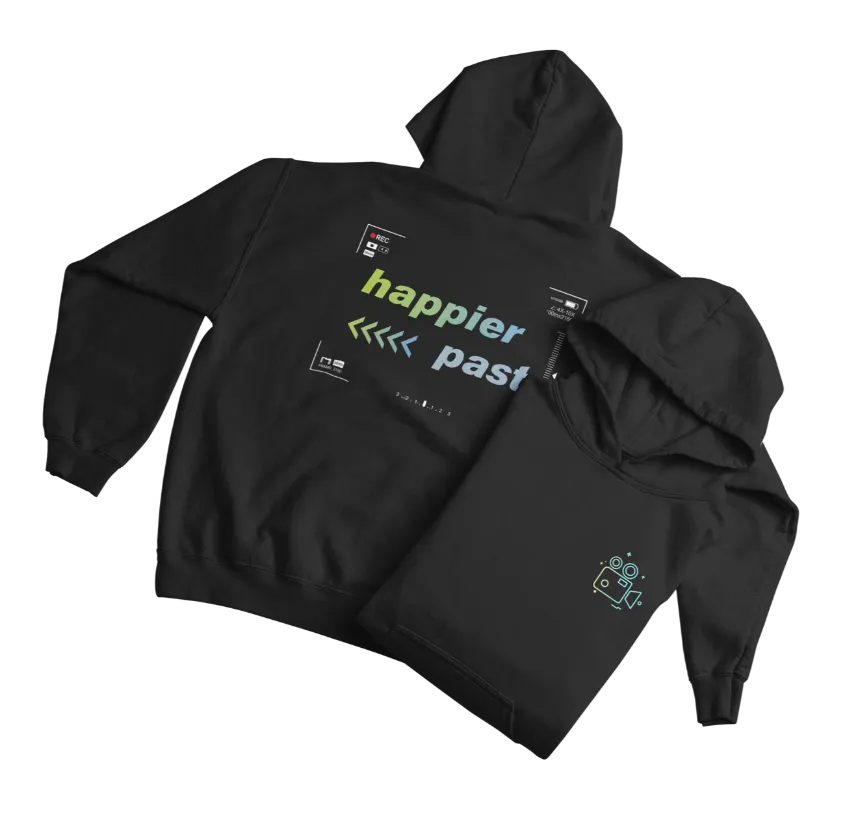 1 verse happier past hoodie